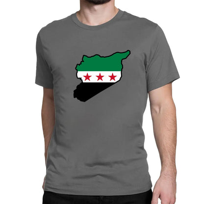 Camiseta de geografía siria