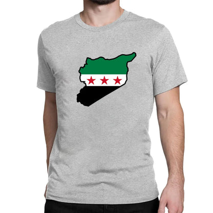 Camiseta de geografía siria