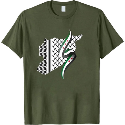 Camisa keffiyeh siria