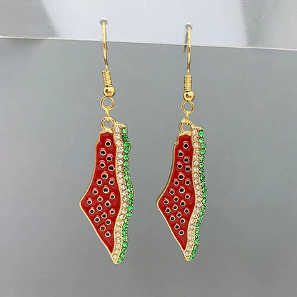 Pendientes de sandía (varios diseños disponibles)