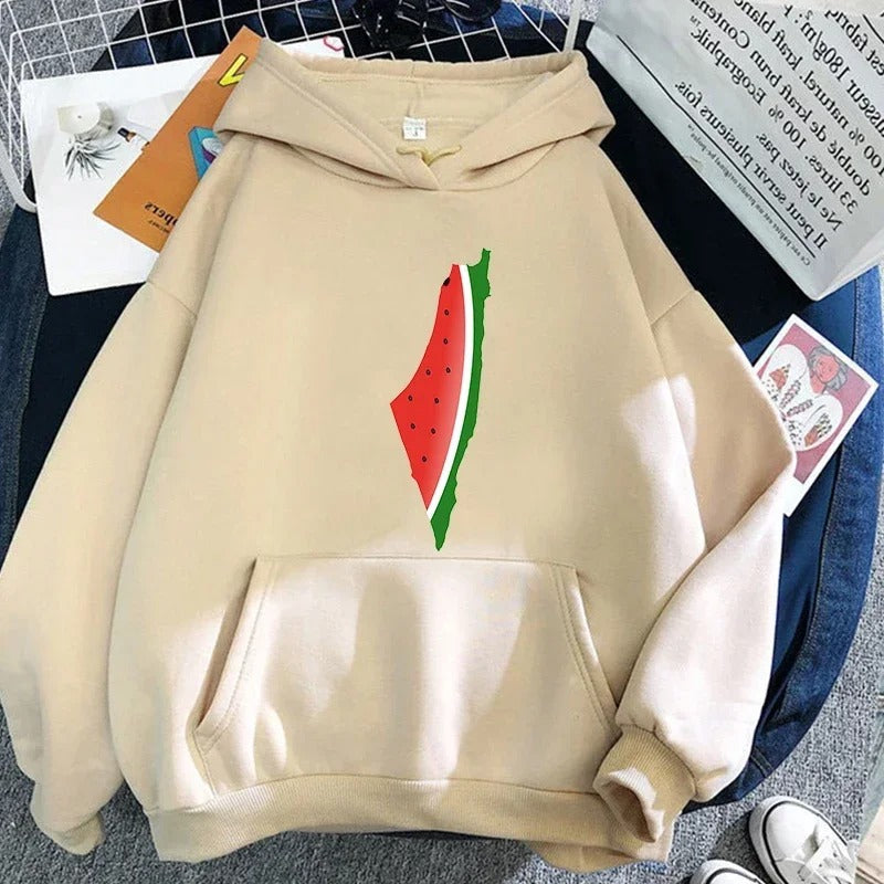 Watermelon Geography Hoodie