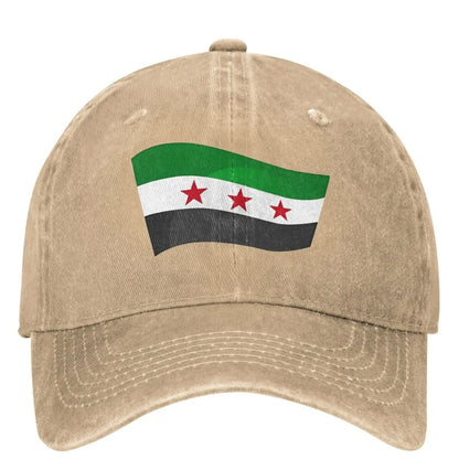 Gorra con la bandera de Siria