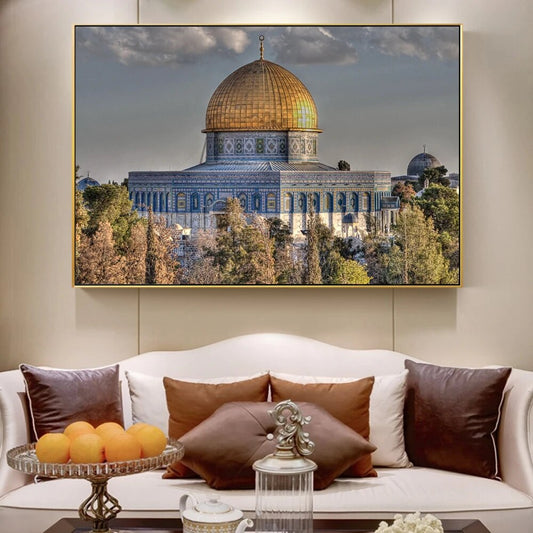 Masjid Al Aqsa Canvas Poster - Project Palestine