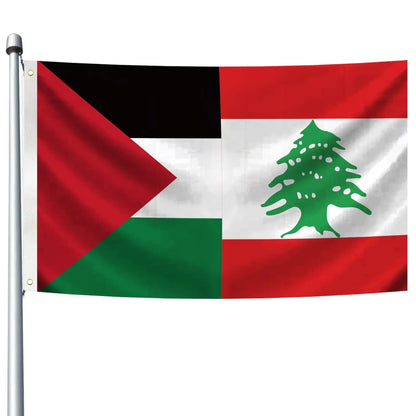 Bandera palestina libanesa