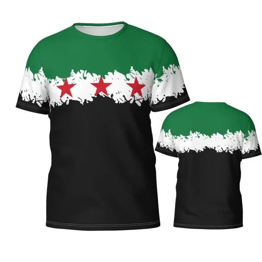 Full Syrian Flag Shirt