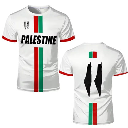 Camiseta de fútbol de geografía clásica de Palestina