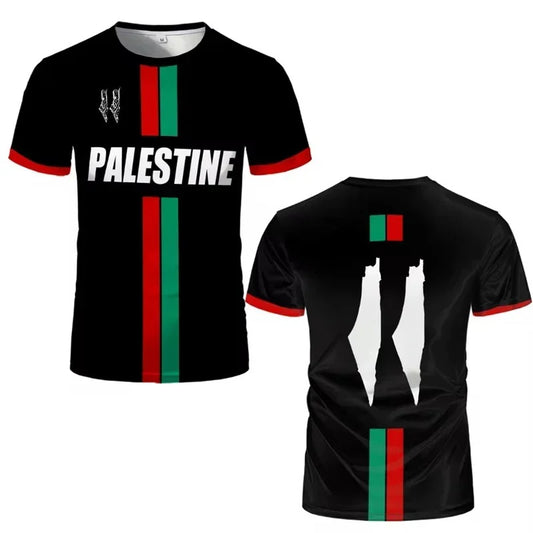 Camiseta de fútbol de geografía clásica de Palestina