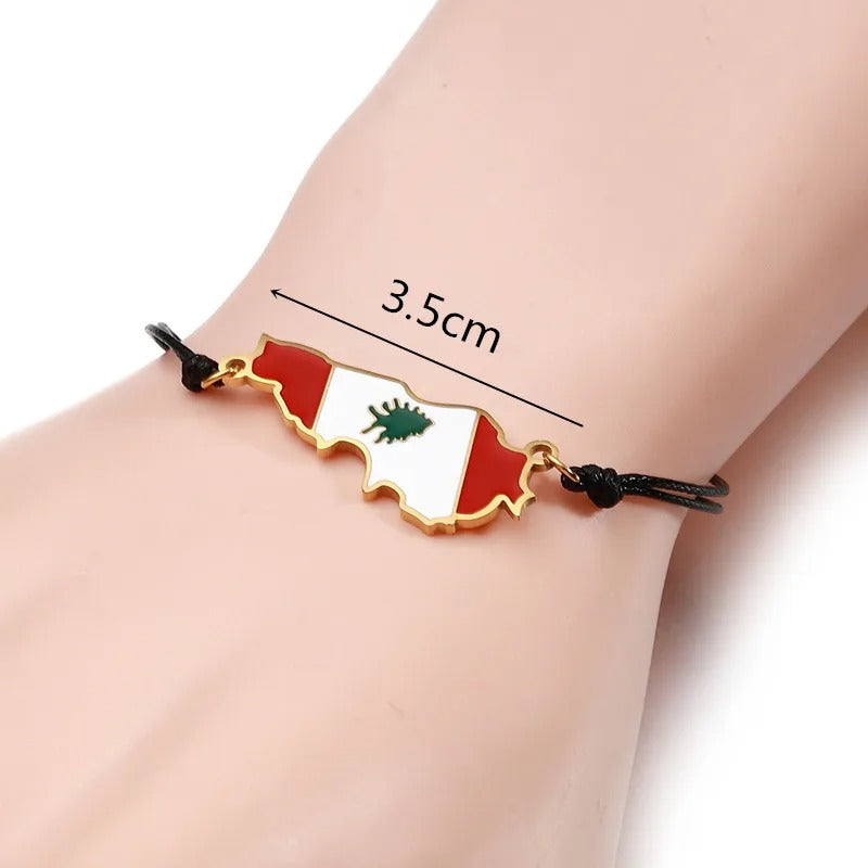 Pulsera de cuerda del Líbano