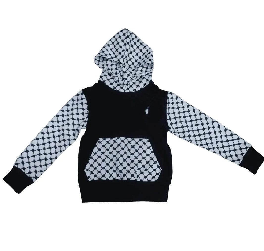 Sudadera con capucha Keffiyeh (varios diseños disponibles)