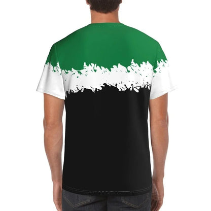 Camiseta con la bandera siria completa