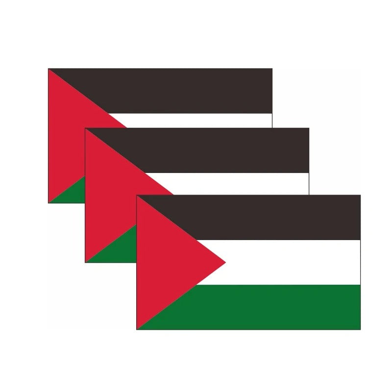 Pegatina de la bandera de Palestina