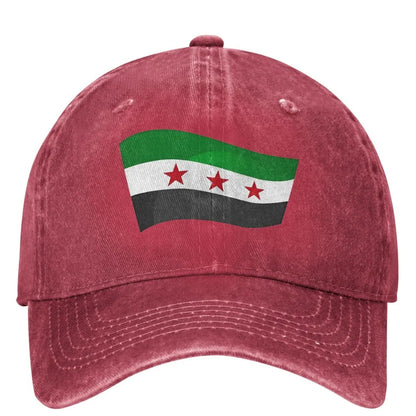 Gorra con la bandera de Siria