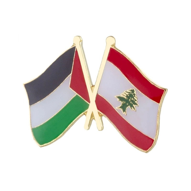 Lebanese Flag Pins (10 pieces)