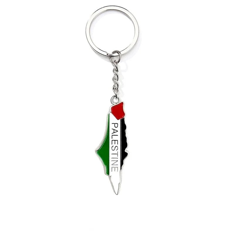 Llavero de Palestina en inglés