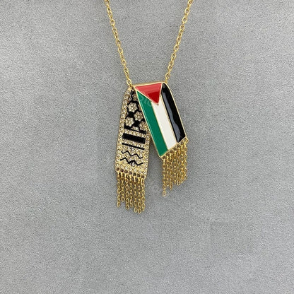 Keffiyeh Necklace/Chain