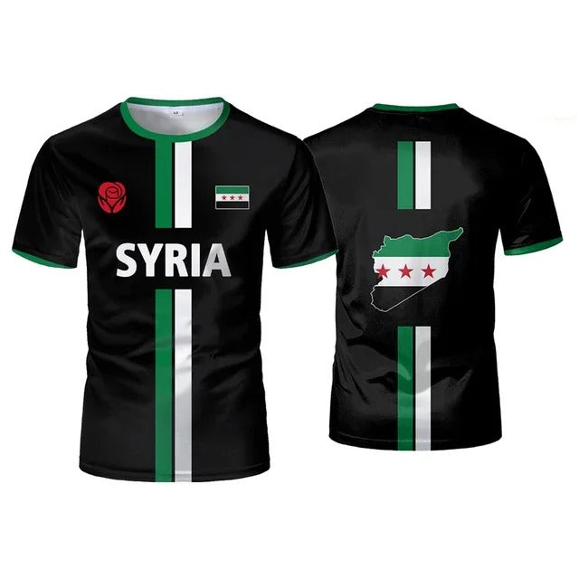 Syrian Football Jersey (Multiple Designs Available)