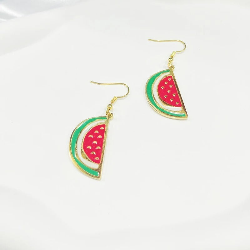 Watermelon Earrings (Multiple Designs Available)