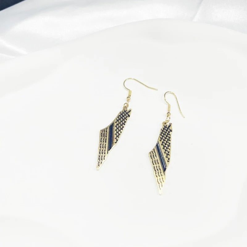 Pendientes de keffiyeh