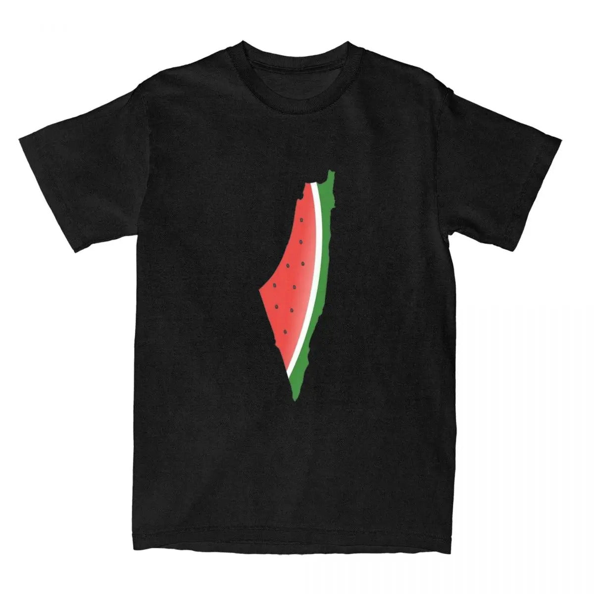 Black / S Watermelon Geography Shirt | Project Palestine