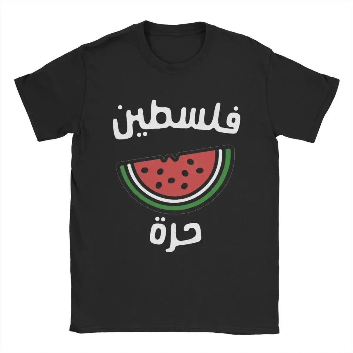 Black / S "Free Palestine" Watermelon Shirt | Project Palestine