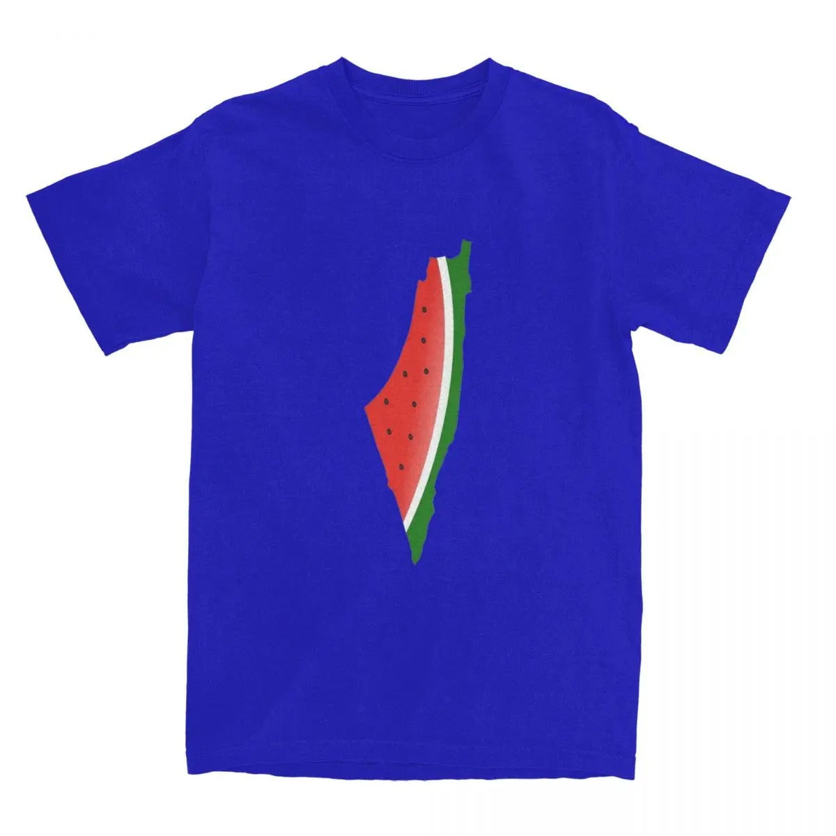 Blue / S Watermelon Geography Shirt | Project Palestine