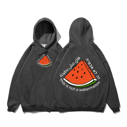 This Is Not A Watermelon Hoodie - Project Palestine