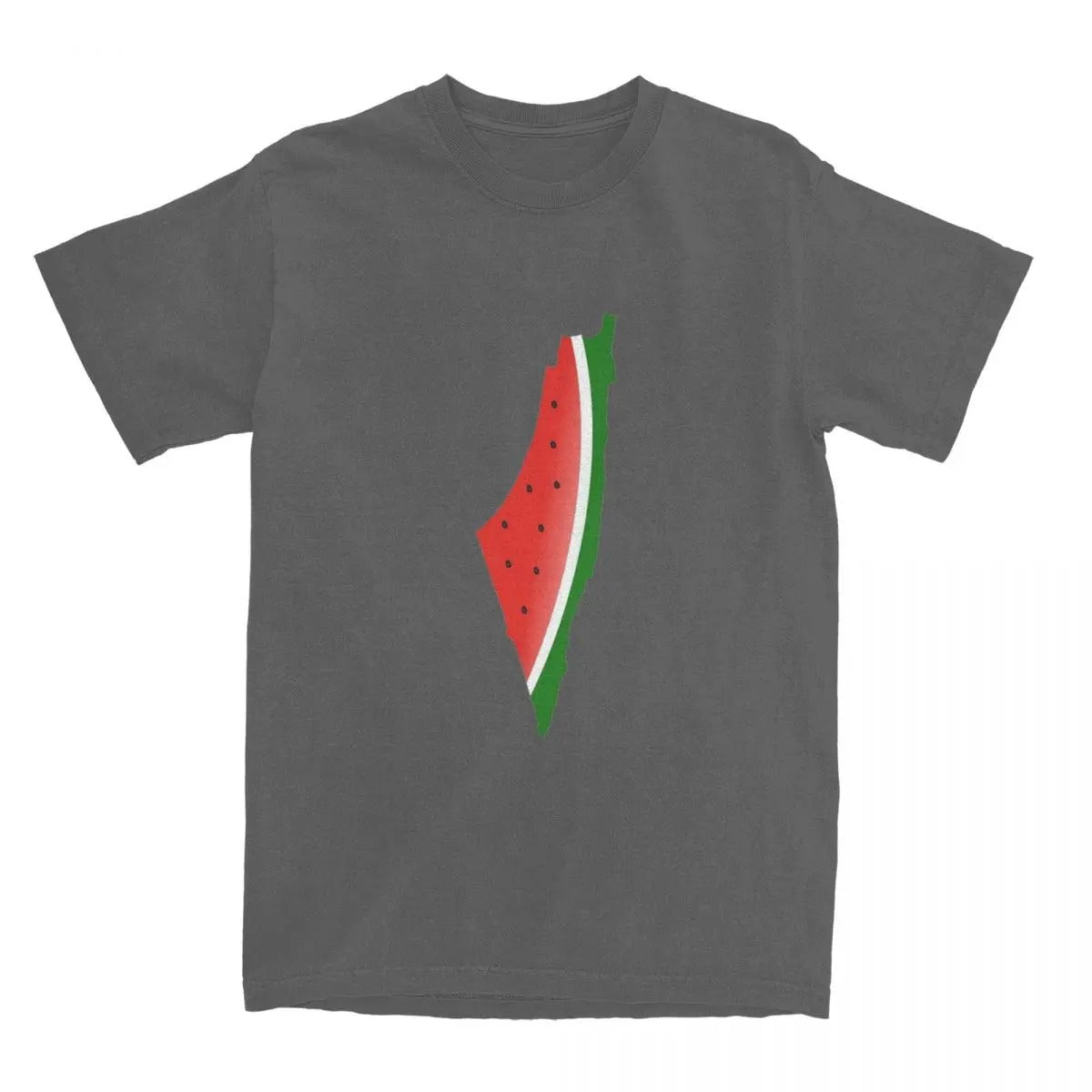 Dark Gray / S Watermelon Geography Shirt | Project Palestine