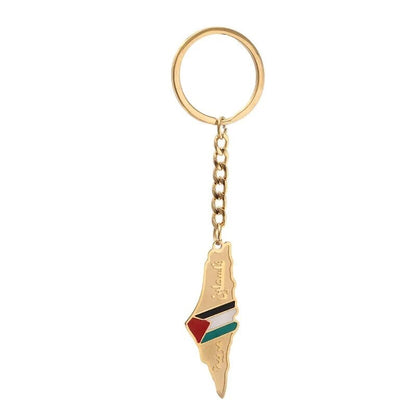 Palestine Geography Key Chains (Multiple Designs Available)