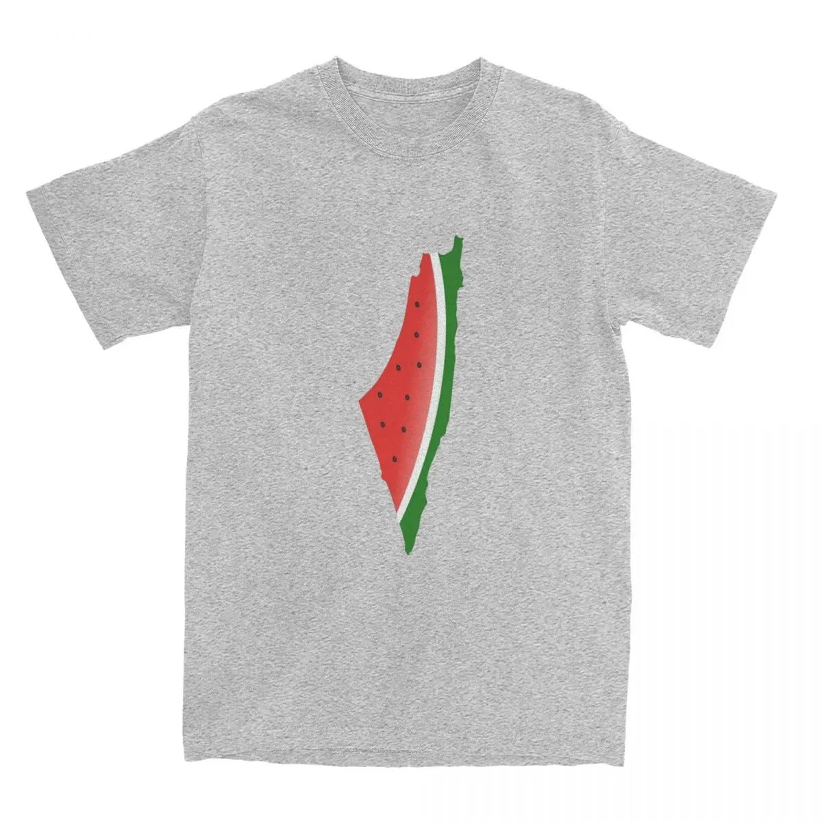 Light Gray / S Watermelon Geography Shirt | Project Palestine