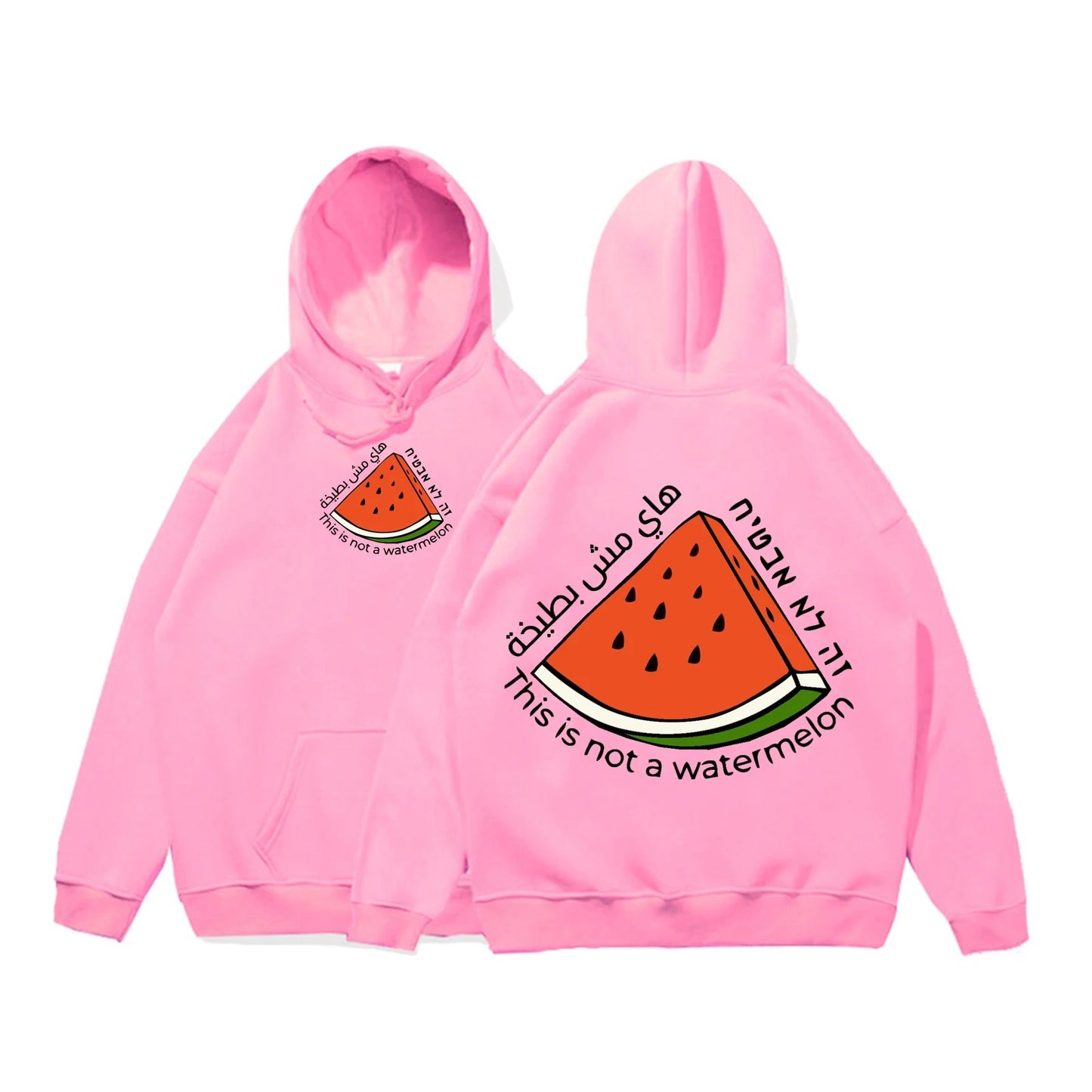 This Is Not A Watermelon Hoodie - Project Palestine